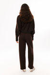 Scout Fluffy Knit Shrug, GLAZE BROWN - example image 4