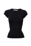 Sleek Maddison Short Sleeve, BLACK - example image 5