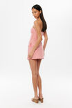 Hadley Strapless Linen Top, SUNSET CORAL - example image 3