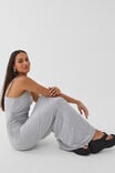 Soft Strappy Ruched Maxi Dress, GREY MARLE - alternate image 5