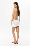 Lucia Crochet Mini Skirt, CLOUD WHITE - example image 3