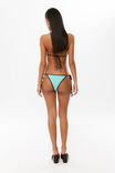 Rio Tie Side Bikini Bottom, JELLY MINT/BAKED BROWN - example image 3