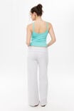 Fold Back Wide Leg Pant, SNOW MARLE - example image 3