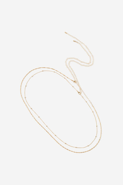 Belly Chain, GOLD/CLASSIC CHAIN