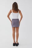 Luxe Hipster Mini Skirt, IRON GREY - alternate image 3
