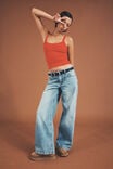 Low Rise Baggy Jean, CANYON BLUE - alternate image 1