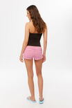 Soft Ruched Booty Short, AURORA STRIPE PINK - example image 3