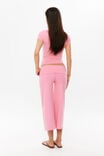 Sleek Wide Leg Capri, CANDYCORE PINK - example image 3