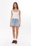 Maya Denim Mini Skirt, L.A. BLUE - alternate image 1