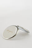 Compact Mirror, CHROME/ SUPRE - example image 3