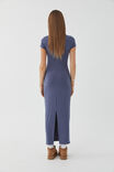 Soft Short Sleeve Maxi Dress, WEEKEND BLUE - alternate image 3