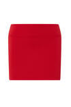 Luxe Hipster Mini Skirt, RUBY RED - alternate image 6