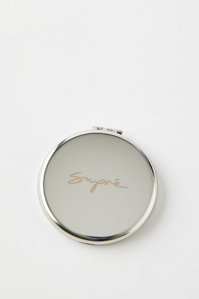 Compact Mirror, CHROME/ SUPRE