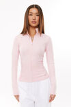 Tammy Active Zip Through Jacket, GLOSS PINK - alternate image 2