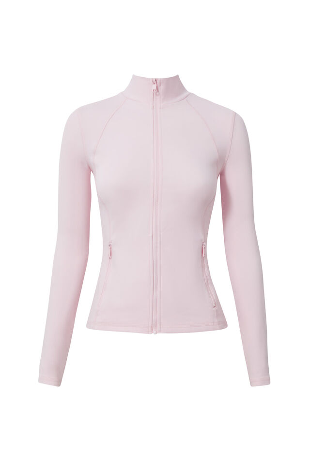 Tammy Active Zip Through Jacket, GLOSS PINK