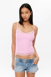 Y2k Micro Denim Short, LUCKY BLUE/CROWNS - example image 1