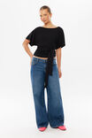 Soft Layla Tie Top, BLACK - example image 1