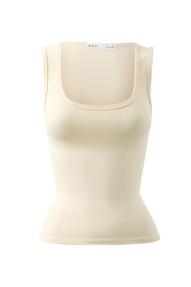 Sleek Kirra Scoop Tank, YELLOW DREAM