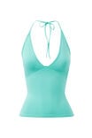 Sleek Brooke Halter Top, JELLY MINT - example image 5
