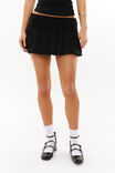 Foldback  Bubble Mini Skirt, BLACK - alternate image 5