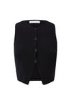 Gemma Knitted Button Through Vest, BLACK - alternate image 6