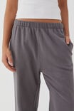Relaxed Wide Leg Track Pant, CHROME GREY - alternate image 5