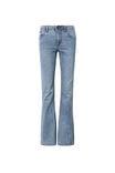 Low Rise Stretch Flare Jean, CLOUDY BLUE - alternate image 7