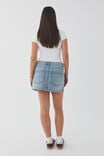 Maya Denim Mini Skirt, CANYON BLUE - alternate image 3