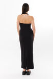 Soft Halter Maxi Dress, BLACK - alternate image 3