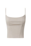 Caroline Corset Top, NATURAL - alternate image 6