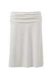 Soft Gina Midi Skirt, CREAMY WHITE - example image 5