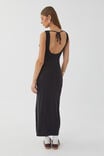 Soft Capri Maxi Dress, BLACK - alternate image 3