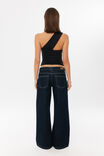 Sleek Lucinda Asym Top, BLACK - example image 3