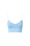 Luxe Cropped V Neck Cami, RUMOUR BLUE - alternate image 6