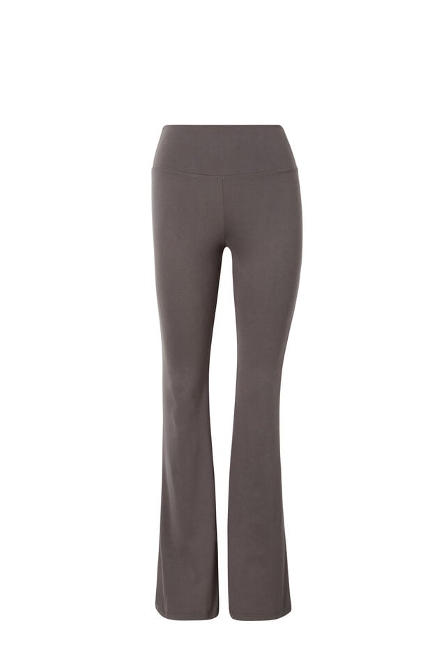 Active Flare Pant, CHROME GREY