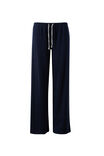 Amber Cotton Lounge Pant, NEARLY NAVY - example image 5