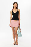 Sleek Margot Lace Trim Tank, BLACK - example image 4