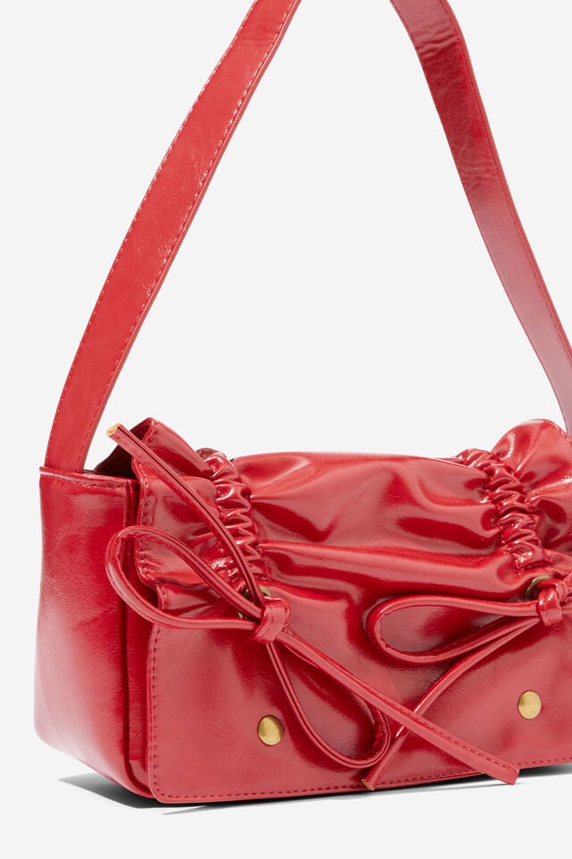 Blaire Bow Bag, RED