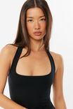 Active Halter Top, BLACK - example image 1