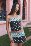 Select Colour: AQUA/BAKED BROWN SPOT
