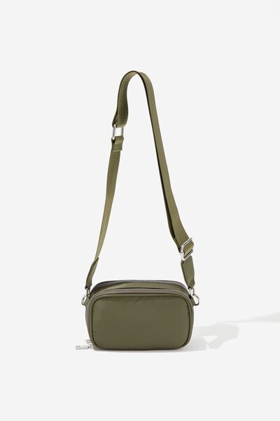 Stella Crossbody Bag, CAMO GREEN
