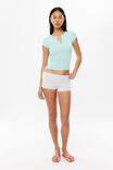 Alexis Henley Tee, SARA STRIPE/JELLY MINT GLOSSY AQUA - example image 4