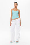 Diva Low Rise Active Pant, CLOUD WHITE/PLATINUM GREY - example image 2