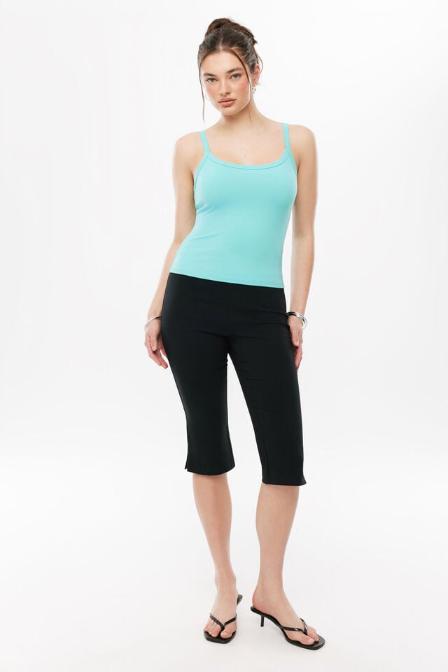 Alex Capri Pant, BLACK