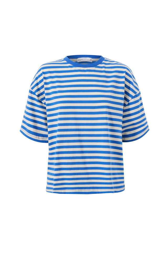 Coco Tee, HAMPTON BLUE / CREAMY WHITE