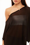 Sienna Poncho, BRONX BROWN - example image 4