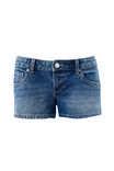 Ultra Low Classic Denim Short, GRANITE BLUE - example image 5