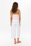 Diva Low Rise Active Capri, CLOUD WHITE/PLATINUM GREY - example image 3
