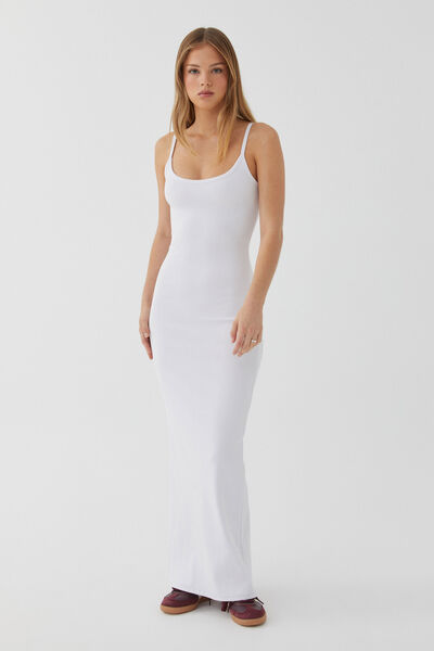 Mimi Maxi Dress, WHITE