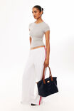 Sleek Shay Short Sleeve Top, PEARLY GREY - example image 5